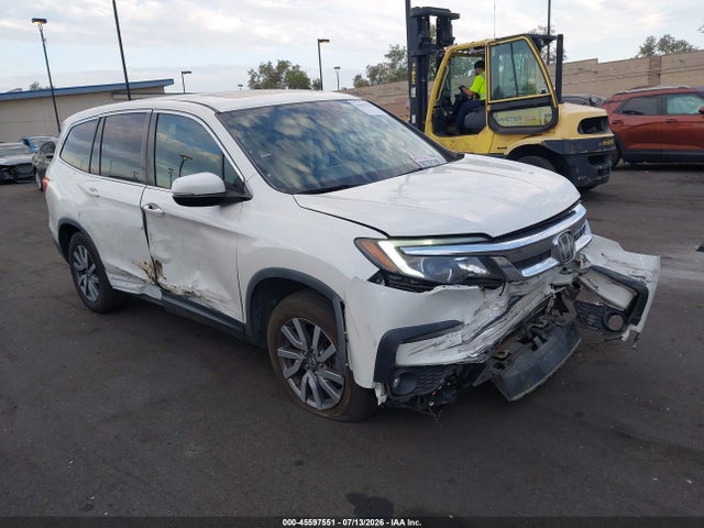 Honda Pilot Ex-l 2019 5FNYF5H42KB021720 Image 17
