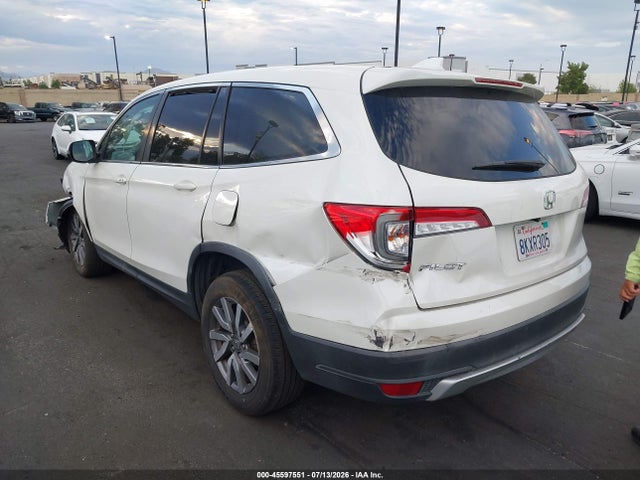 Honda Pilot Ex-l 2019 5FNYF5H42KB021720 Image 3