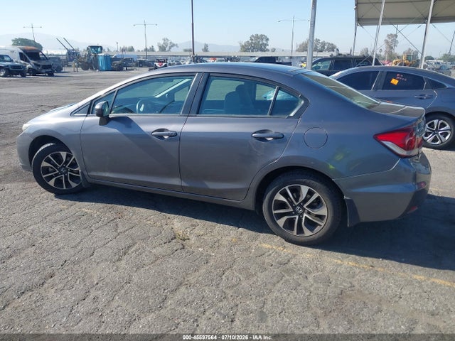 45597564 :رقم المزاد ، 19XFB2F8XFE223661 vin ، 2015 Honda Civic Ex مزاد بيع