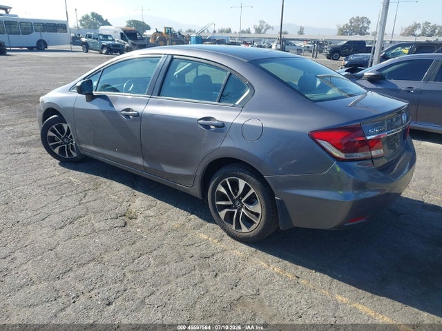 45597564 :رقم المزاد ، 19XFB2F8XFE223661 vin ، 2015 Honda Civic Ex مزاد بيع