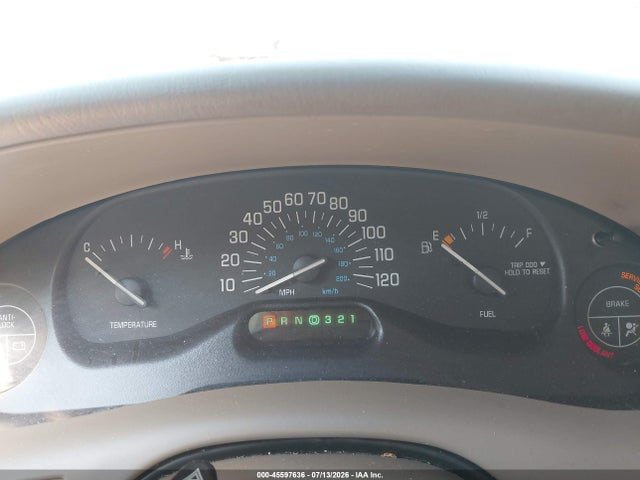 2001 Buick Century Custom მანქანა იყიდება აუქციონზე, vin: 2G4WS52J911194519, აუქციონის ნომერი: 45597636