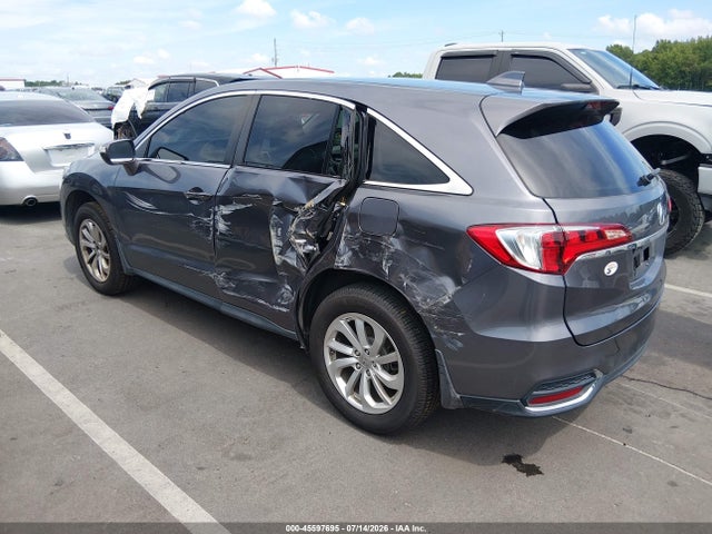 45597695 :رقم المزاد ، 5J8TB4H54JL019795 vin ، 2018 Acura Rdx Technology   Acurawatch Plus Packages/technology Package مزاد بيع