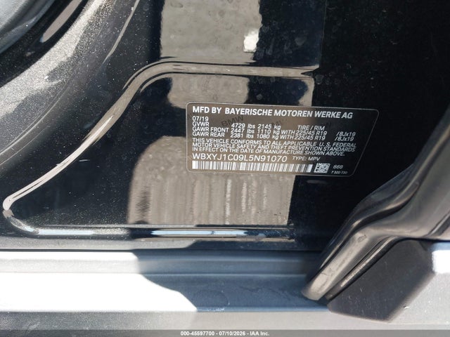 WBXYJ1C09L5N91070 BMW X2 Xdrive28i