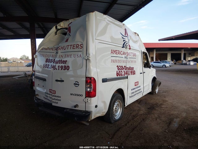 1N6BF0LY8LN810487 Nissan Nv Cargo Nv2500 Hd S High Roof V6