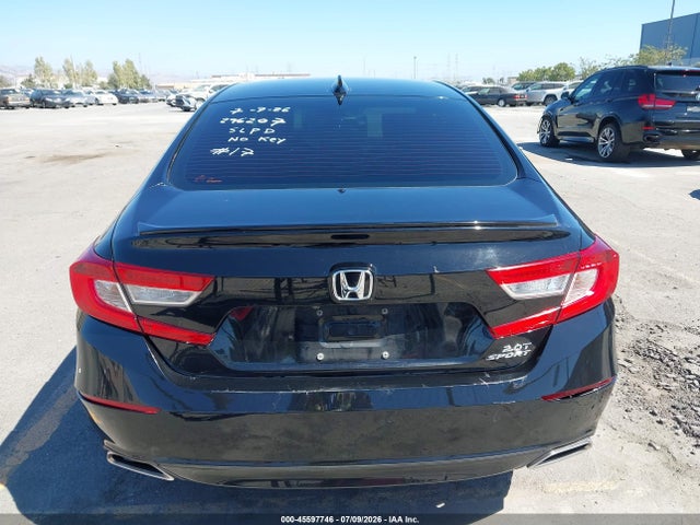 2018 Honda Accord Sport 2.0t მანქანა იყიდება აუქციონზე, vin: 1HGCV2F35JA034542, აუქციონის ნომერი: 45597746