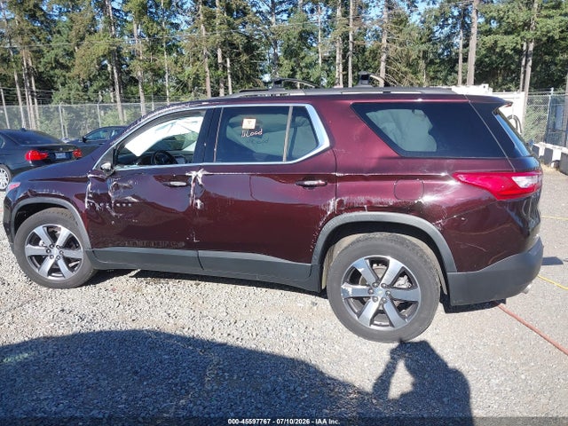 Aukcja sprzedaży 2021 Chevrolet Traverse Awd Lt Leather, vin: 1GNEVHKW1MJ186713, numer aukcji: 45597767
