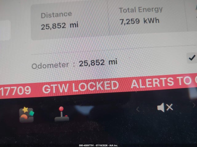 2026 Tesla Model Y Premium Rear-wheel Drive/rear-wheel Drive მანქანა იყიდება აუქციონზე, vin: 7SAYGDED4TA417709, აუქციონის ნომერი: 45597791