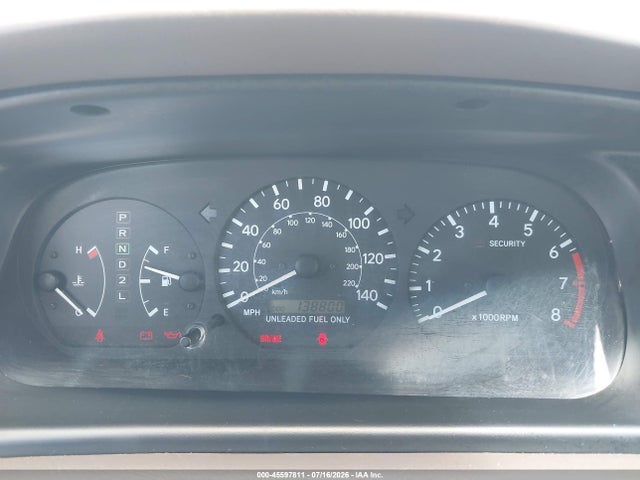 45597811 :رقم المزاد ، 4T1BF22K6VU039785 vin ، 1997 Toyota Camry Xle V6 مزاد بيع