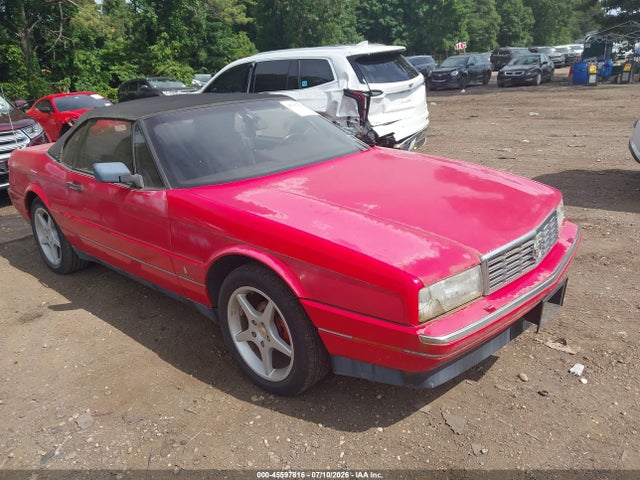 1992 Cadillac Allante მანქანა იყიდება აუქციონზე, vin: 1G6VS3380NU125246, აუქციონის ნომერი: 45597816