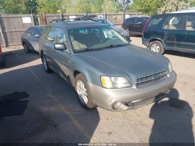 Продаж на аукціоні авто 2002 Subaru Outback, vin: 4S3BH665026660711, номер лоту: 45597819