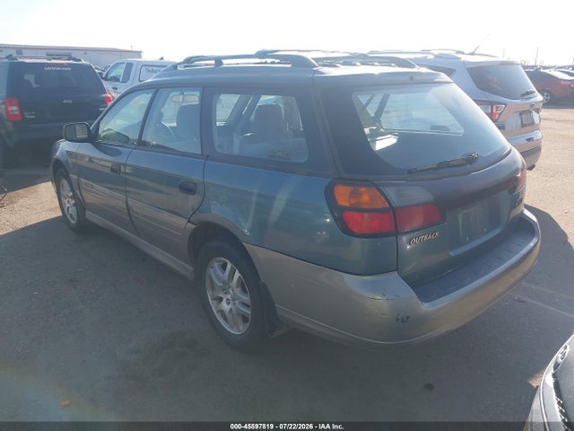 Продаж на аукціоні авто 2002 Subaru Outback, vin: 4S3BH665026660711, номер лоту: 45597819