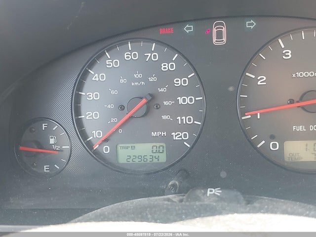 Продаж на аукціоні авто 2002 Subaru Outback, vin: 4S3BH665026660711, номер лоту: 45597819