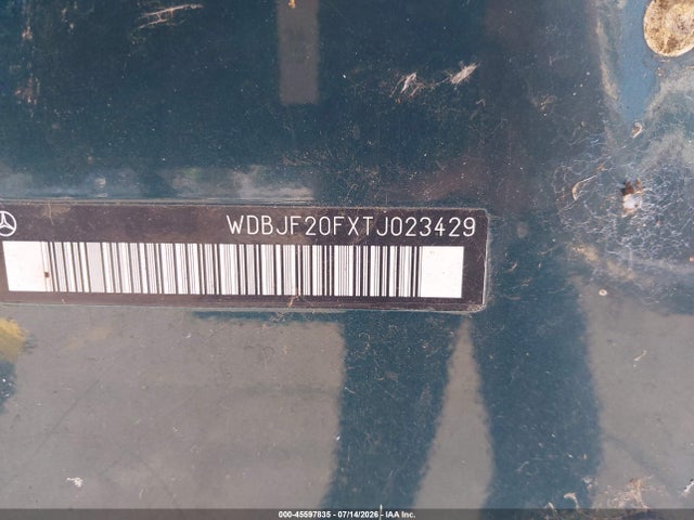 Aukcja sprzedaży 1996 Mercedes-benz E 300d, vin: WDBJF20FXTJ023429, numer aukcji: 45597835