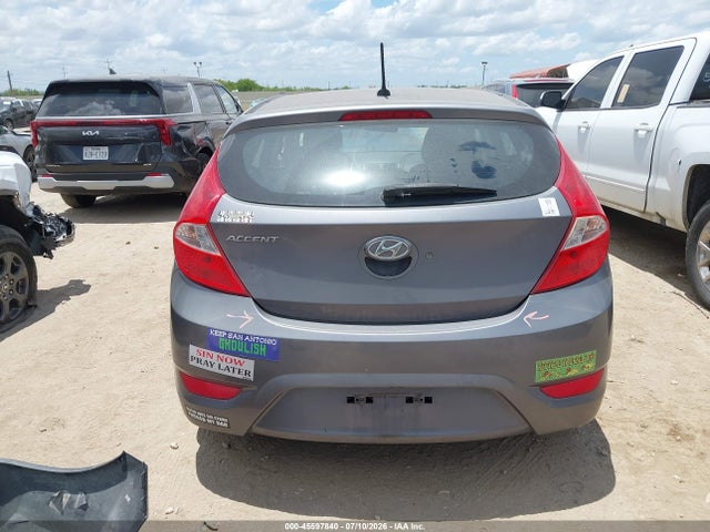 2016 Hyundai Accent Se მანქანა იყიდება აუქციონზე, vin: KMHCT5AE6GU262793, აუქციონის ნომერი: 45597840