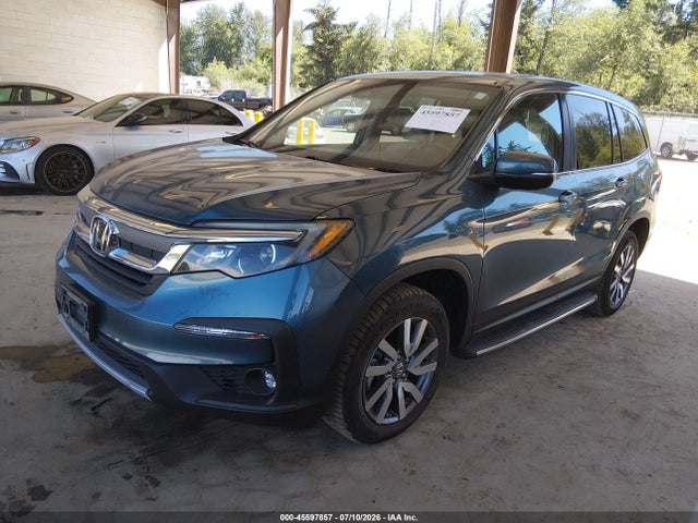 Honda Pilot Awd Ex-l 2020 5FNYF6H55LB068157 Image 2