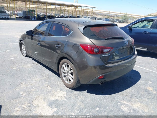 2014 Mazda Mazda3 I Grand Touring მანქანა იყიდება აუქციონზე, vin: JM1BM1M76E1102396, აუქციონის ნომერი: 45597961