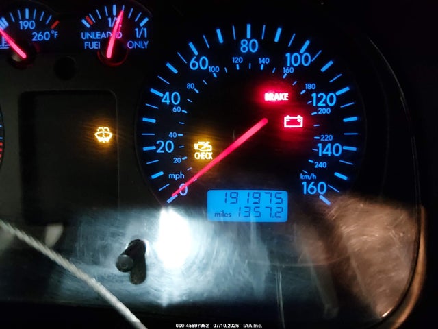 2001 Volkswagen Jetta Gl მანქანა იყიდება აუქციონზე, vin: 3VWRT29M41M019677, აუქციონის ნომერი: 45597962
