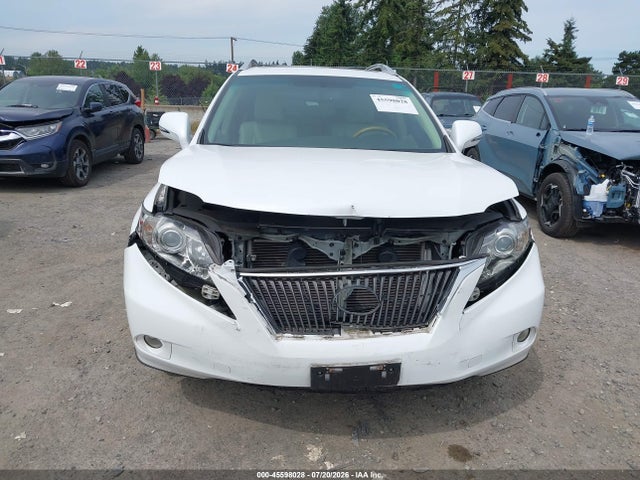 45598028 :رقم المزاد ، 2T2BK1BA9AC023939 vin ، 2010 Lexus Rx 350 مزاد بيع