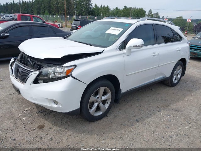 45598028 :رقم المزاد ، 2T2BK1BA9AC023939 vin ، 2010 Lexus Rx 350 مزاد بيع