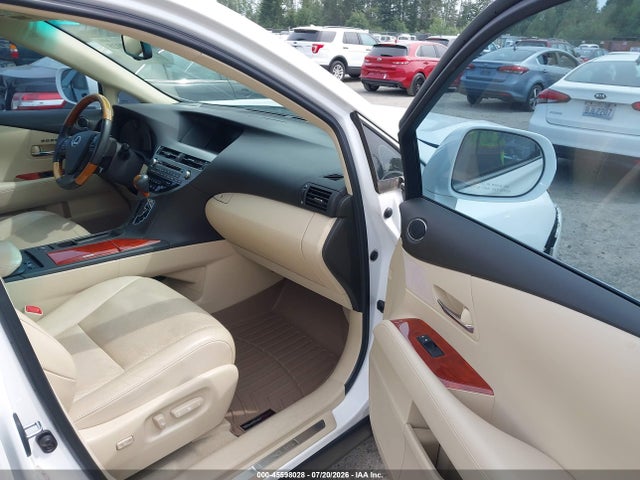 45598028 :رقم المزاد ، 2T2BK1BA9AC023939 vin ، 2010 Lexus Rx 350 مزاد بيع