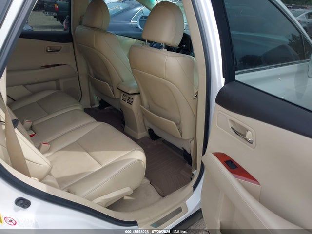 45598028 :رقم المزاد ، 2T2BK1BA9AC023939 vin ، 2010 Lexus Rx 350 مزاد بيع