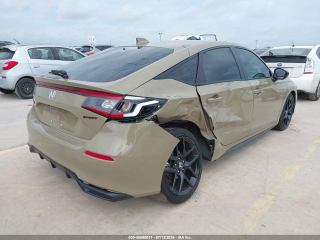 2026 Honda Civic Sport მანქანა იყიდება აუქციონზე, vin: 19XFL2H83TE029009, აუქციონის ნომერი: 45598037