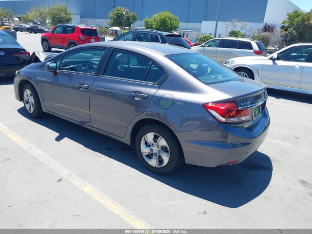 Honda Civic Lx 2014 2HGFB2F58EH539215 Image 3