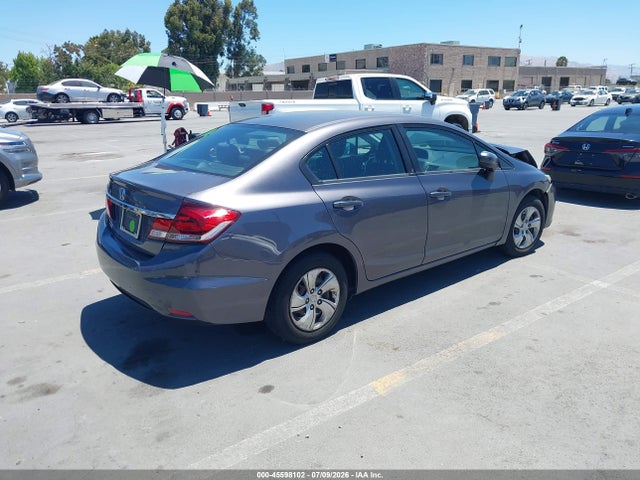 Honda Civic Lx 2014 2HGFB2F58EH539215 Image 4