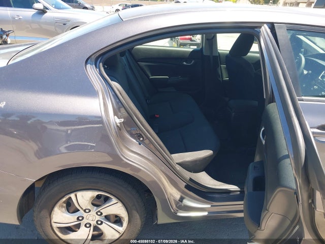 Honda Civic Lx 2014 2HGFB2F58EH539215 Image 8
