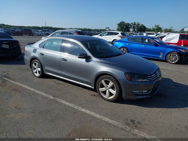 45598213 :رقم المزاد ، 1VWBN7A38DC145204 vin ، 2013 Volkswagen Passat 2.0l Tdi Se مزاد بيع