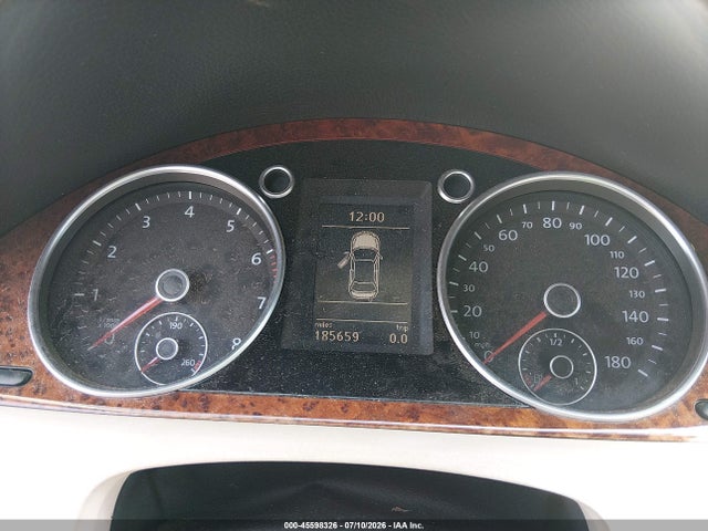 45598326 :رقم المزاد ، WVWEU7AN7AE567033 vin ، 2010 Volkswagen Cc Vr6 Sport مزاد بيع
