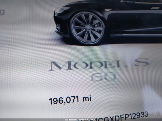 45598353 :رقم المزاد ، 5YJSA1CGXDFP12933 vin ، 2013 Tesla Model S مزاد بيع