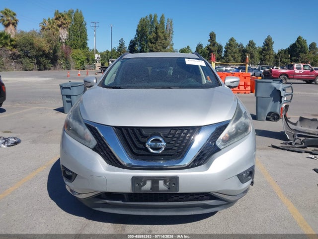 5N1AZ2MH7JN131769 Nissan MURANO SV