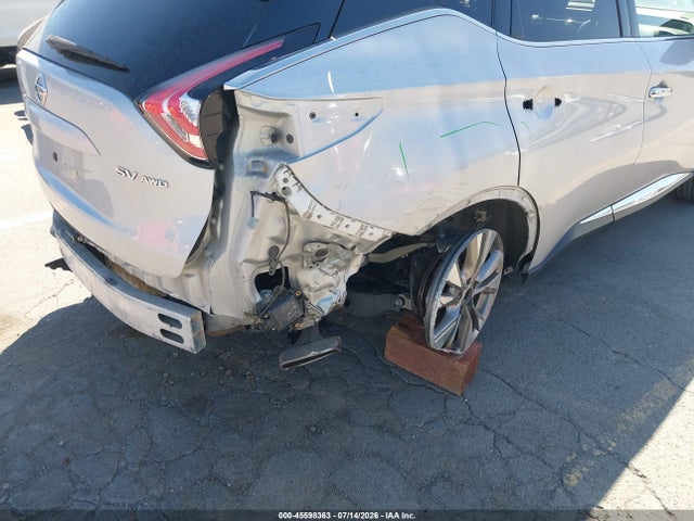 5N1AZ2MH7JN131769 Nissan MURANO SV