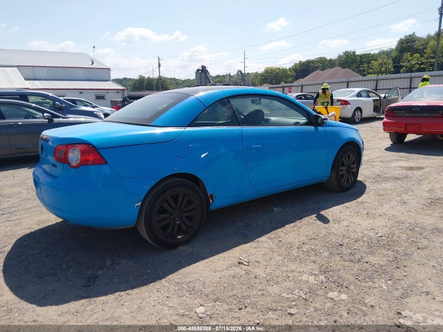 2009 Volkswagen Eos Komfort მანქანა იყიდება აუქციონზე, vin: WVWAA71F39V015296, აუქციონის ნომერი: 45598388