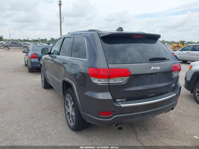 Продаж на аукціоні авто 2018 Jeep Grand Cherokee Sterling Edition 4x2, vin: 1C4RJEBG1JC281334, номер лоту: 45598445