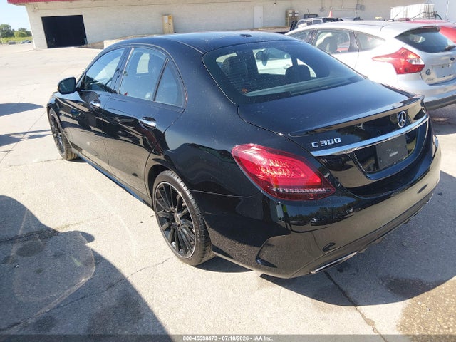 2021 Mercedes-benz C 300 Sedan მანქანა იყიდება აუქციონზე, vin: W1KWF8DB2MR614073, აუქციონის ნომერი: 45598473