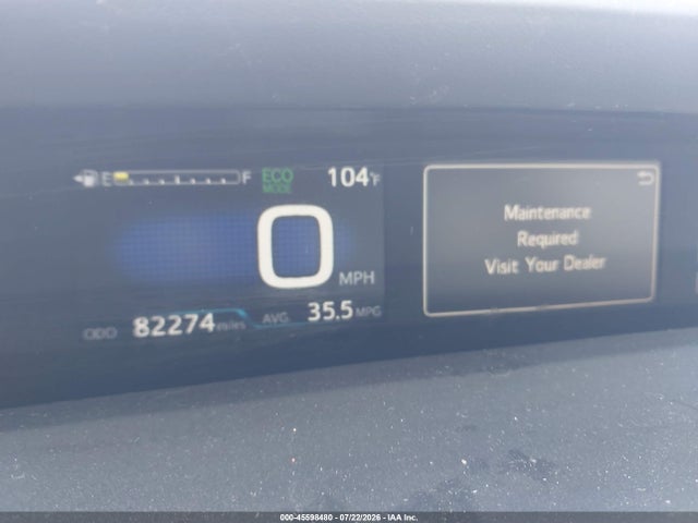 Toyota Prius Two 2016 JTDKBRFU3G3526973 Image 7