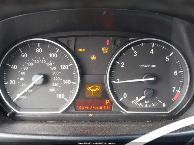 45598502 :رقم المزاد ، WBAUP735X8VF08357 vin ، 2008 Bmw 128i مزاد بيع