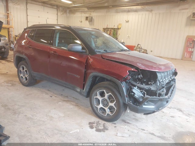 45598564 :رقم المزاد ، 3C4NJDDB4NT162097 vin ، 2022 Jeep Compass Trailhawk 4x4 مزاد بيع