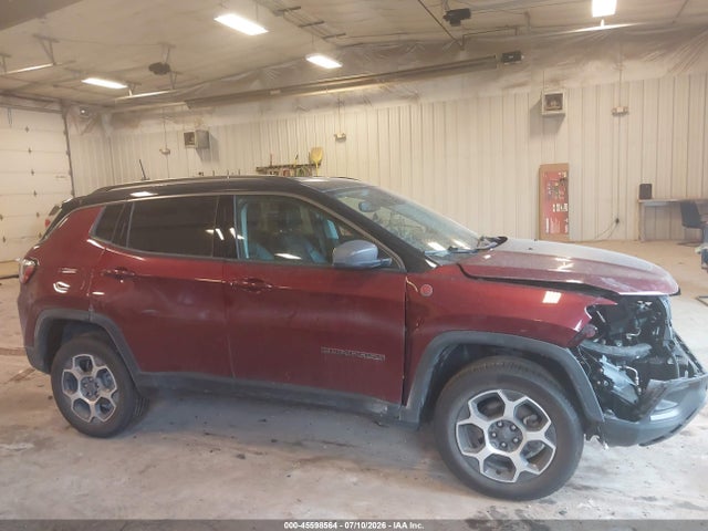 45598564 :رقم المزاد ، 3C4NJDDB4NT162097 vin ، 2022 Jeep Compass Trailhawk 4x4 مزاد بيع