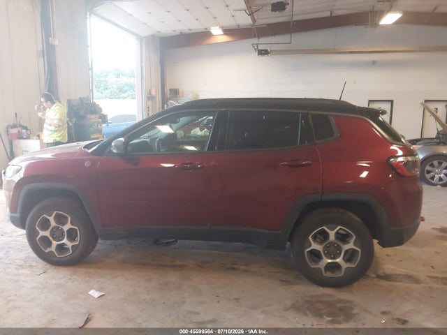 45598564 :رقم المزاد ، 3C4NJDDB4NT162097 vin ، 2022 Jeep Compass Trailhawk 4x4 مزاد بيع