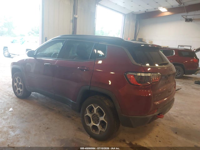 45598564 :رقم المزاد ، 3C4NJDDB4NT162097 vin ، 2022 Jeep Compass Trailhawk 4x4 مزاد بيع