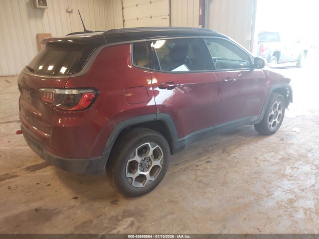 45598564 :رقم المزاد ، 3C4NJDDB4NT162097 vin ، 2022 Jeep Compass Trailhawk 4x4 مزاد بيع