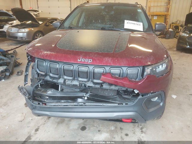 45598564 :رقم المزاد ، 3C4NJDDB4NT162097 vin ، 2022 Jeep Compass Trailhawk 4x4 مزاد بيع