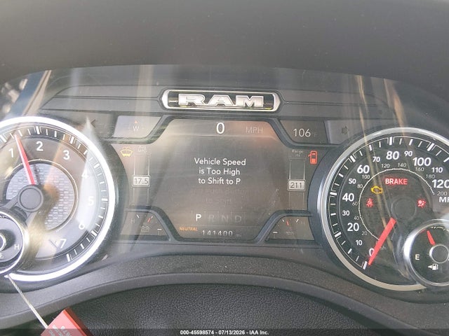 Продаж на аукціоні авто 2019 Ram 1500 Laramie, vin: 1C6SRFJT8KN516257, номер лоту: 45598574