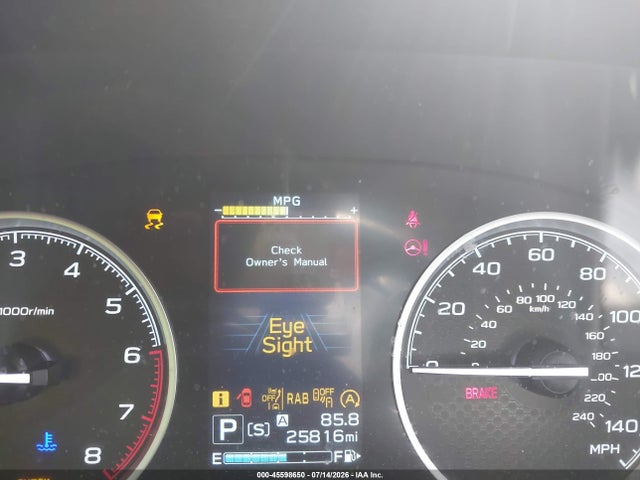 45598650 :رقم المزاد ، JF2SKAPC1PH446714 vin ، 2023 Subaru Forester Limited مزاد بيع