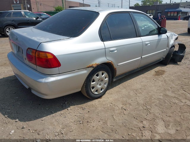 2000 Honda Civic Value Package მანქანა იყიდება აუქციონზე, vin: 2HGEJ6614YH550008, აუქციონის ნომერი: 45598668