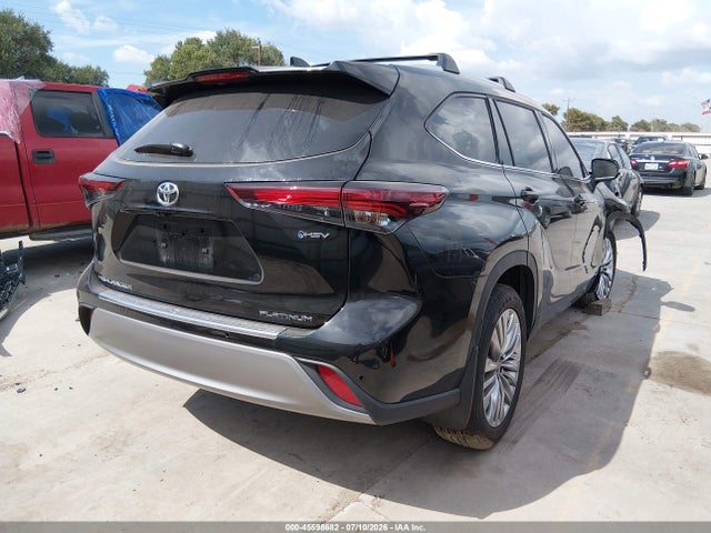 2026 Toyota Highlander Hybrid Platinum მანქანა იყიდება აუქციონზე, vin: 5TDEBRCH9TS721232, აუქციონის ნომერი: 45598682