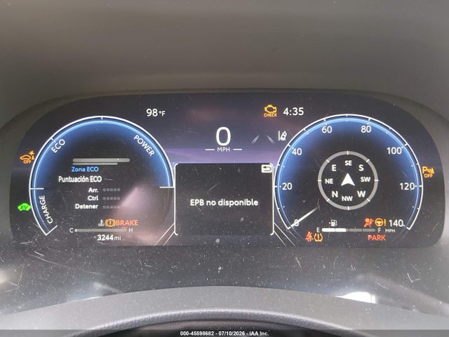 2026 Toyota Highlander Hybrid Platinum მანქანა იყიდება აუქციონზე, vin: 5TDEBRCH9TS721232, აუქციონის ნომერი: 45598682